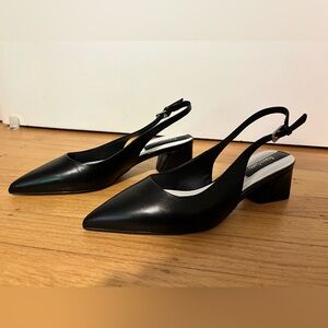 Franco Sarto Women’s Racer Slingback Pointed Toe Pump